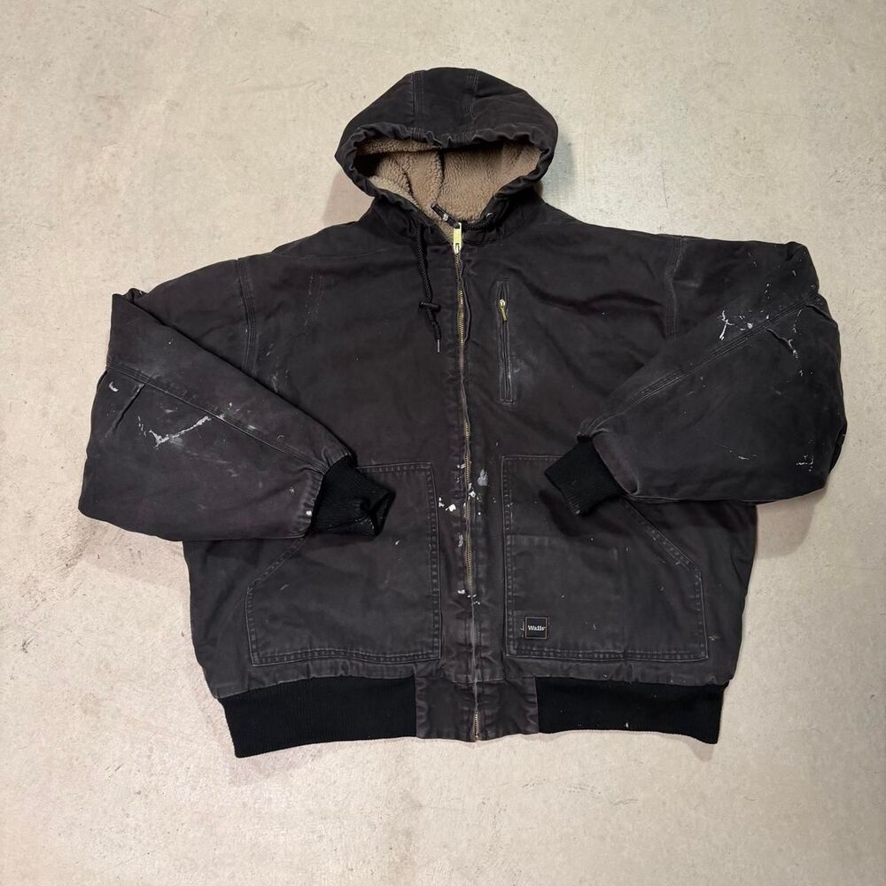 Walls Men's Black and Brown Jacket